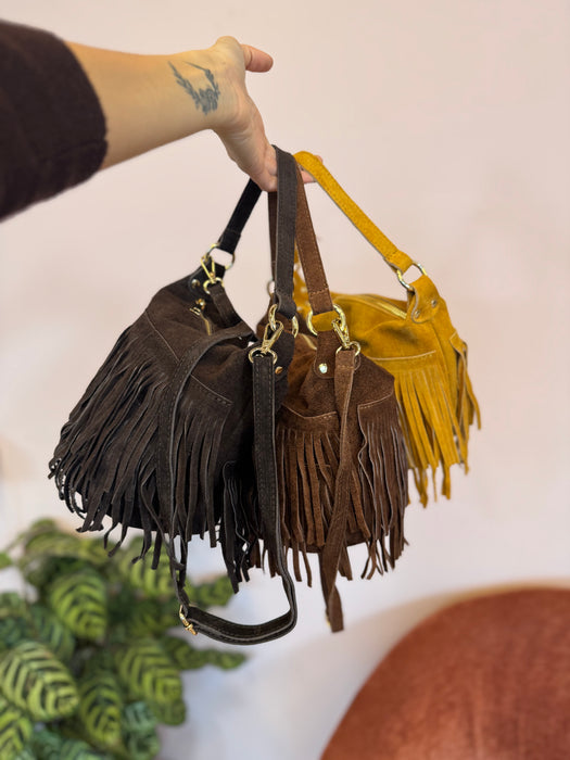 Secchiellino frange - vari colori