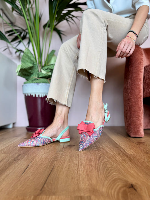 Slingback Azarey FIOCCO ROSA