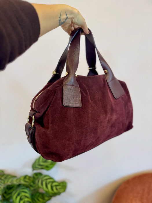 Bauletto camoscio Cindy