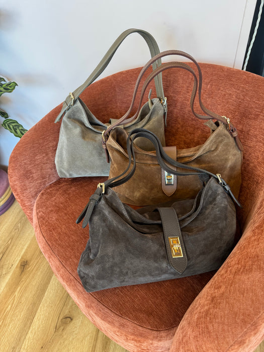 Borsa suede - vari colori