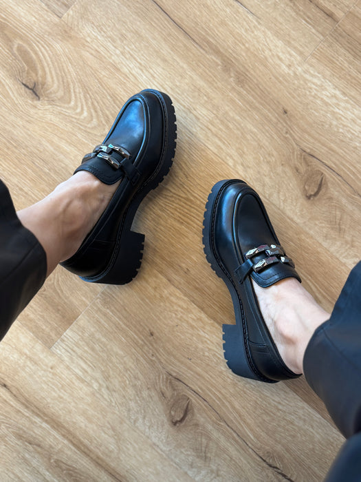 Mocassino tacco Maya