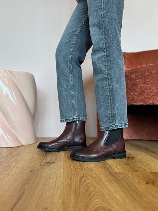 Beatles coda di rondine bordeaux