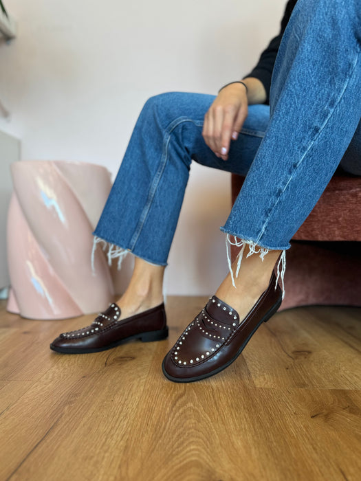 Mocassino brillantini BORDEAUX
