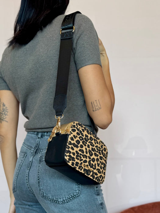 Tracolla saponetta Leopardata