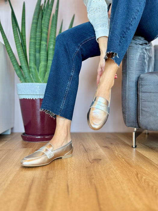 Mocassino Samy platino