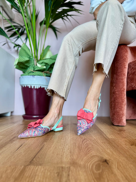 Slingback Azarey FIOCCO ROSA