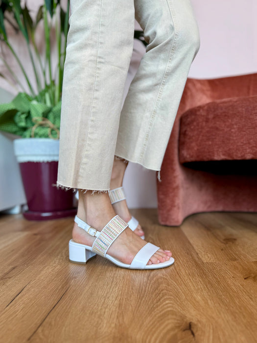 Sandaletto Ashley bianco