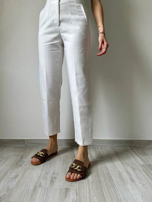 Ciabattina catena testa di moro dal 36 al 40