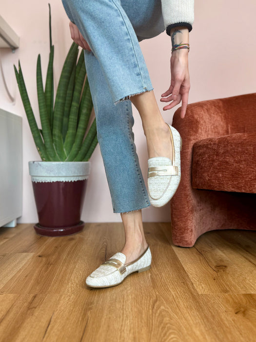 Mocassino Samy tweed