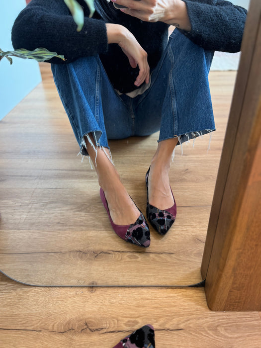 Ballerina maculata patch BORDEAUX