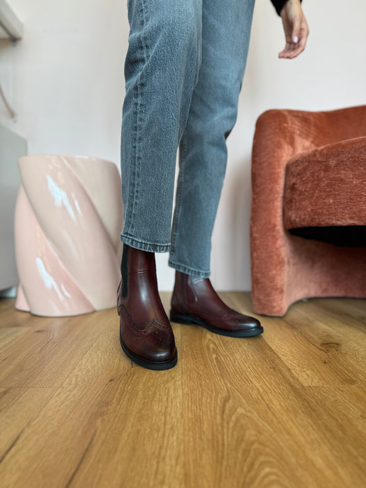 Beatles coda di rondine bordeaux