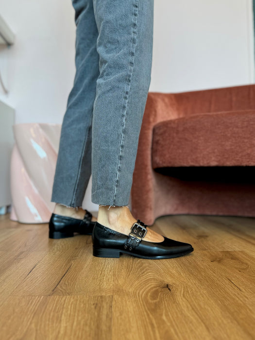 Ballerina cinturino GAN Nera