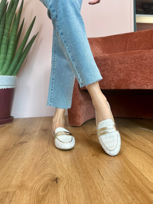 Mocassino Samy tweed