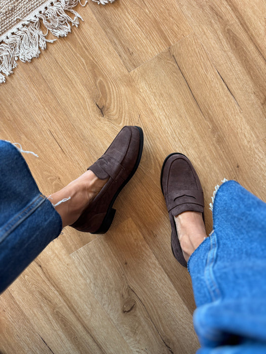 Mocassino college MARRONE