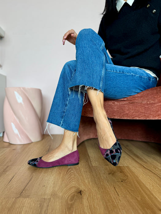 Ballerina maculata patch BORDEAUX