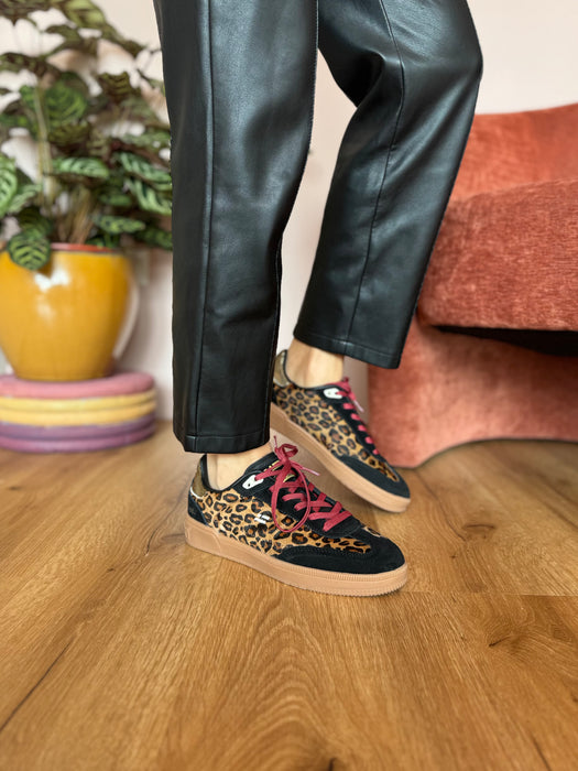 Sneakers REBEL LEOPARD