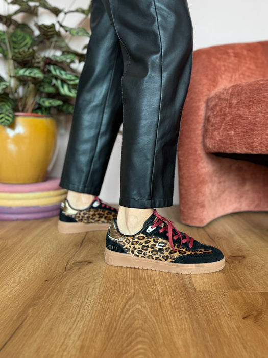 Sneakers REBEL LEOPARD