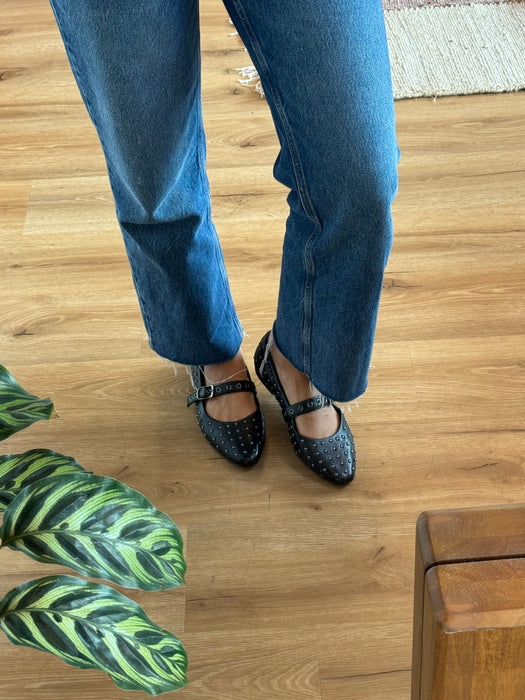 Ballerina borchie MT nera