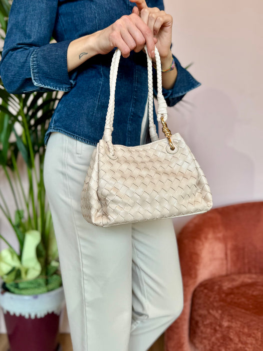 Secchiello intrecciato - vari colori