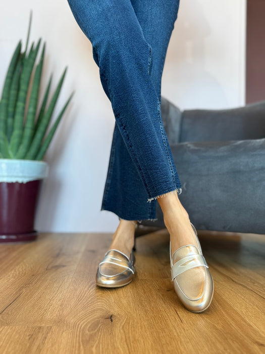 Mocassino Samy platino