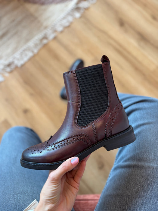 Beatles coda di rondine bordeaux