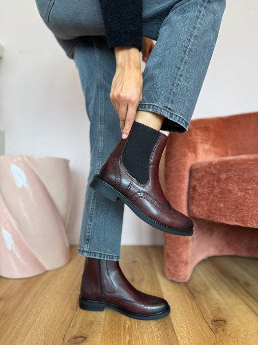 Beatles coda di rondine bordeaux