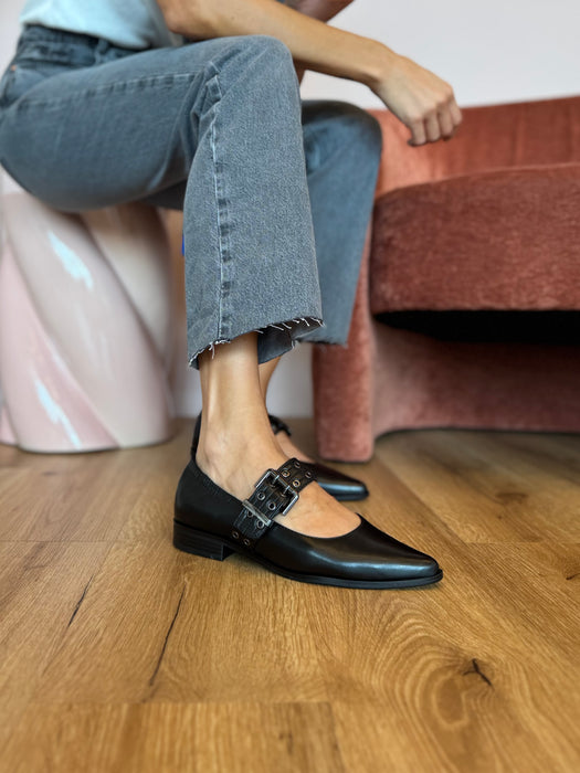 Ballerina cinturino GAN Nera