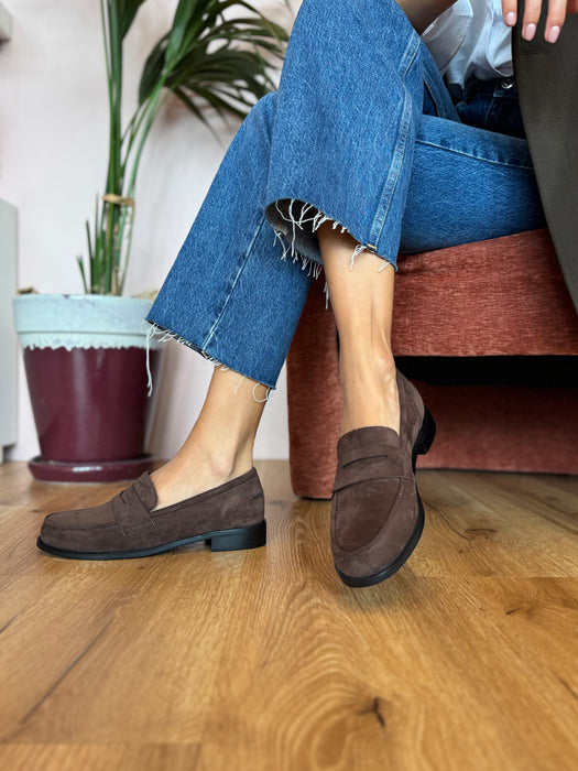 Mocassino college MARRONE