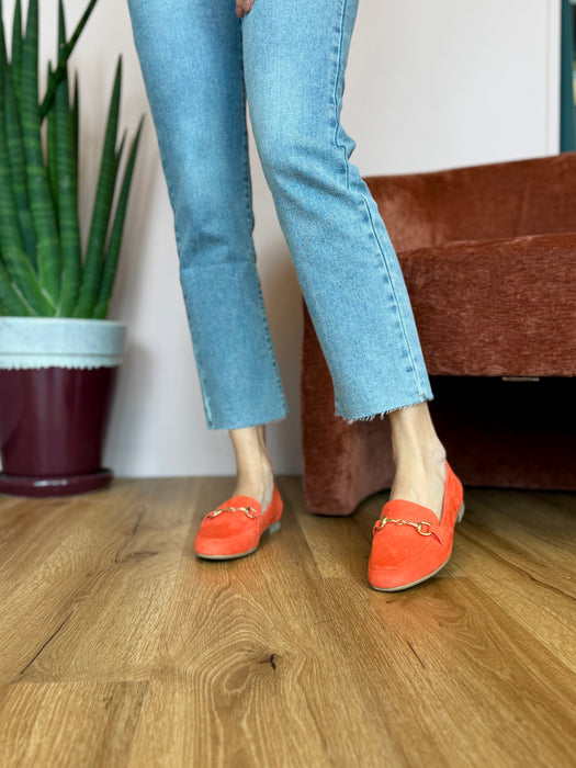 Mocassino Jenny arancio