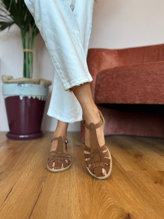 Sandalo ragnetto TABACCO