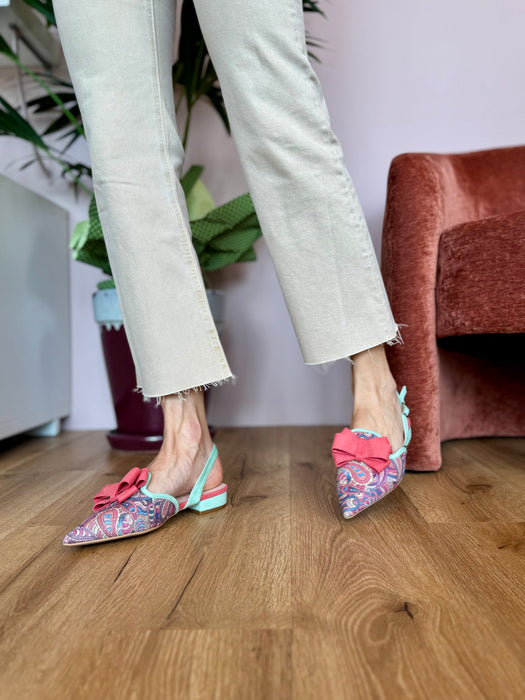 Slingback Azarey FIOCCO ROSA