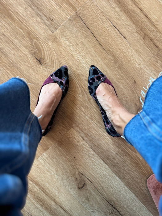 Ballerina maculata patch BORDEAUX