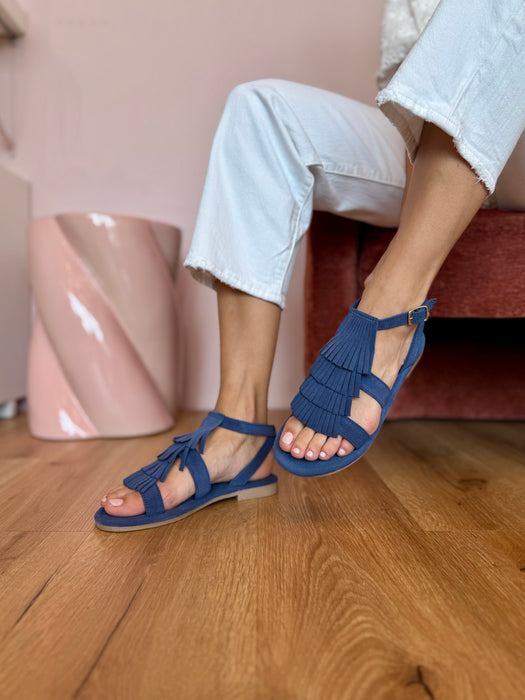 Sandaletto frangette BLUJEANS