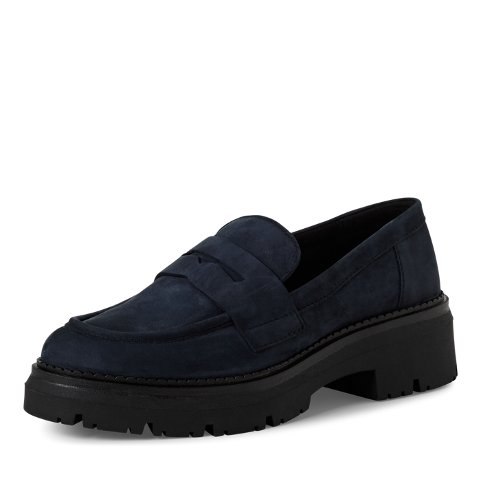 Mocassino DEBBY NABUK BLU