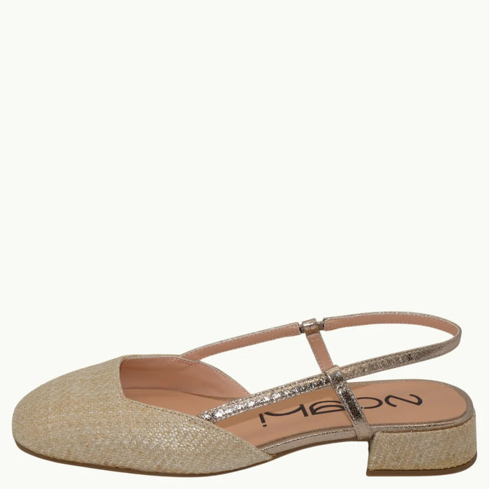 Slingback NADIA naturale