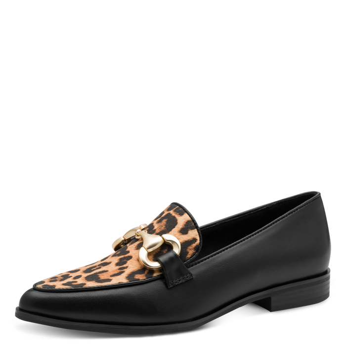 Ballerina a punta leopardata