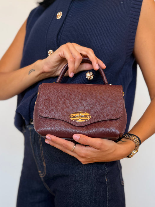 Mini bag Zenny vera pelle