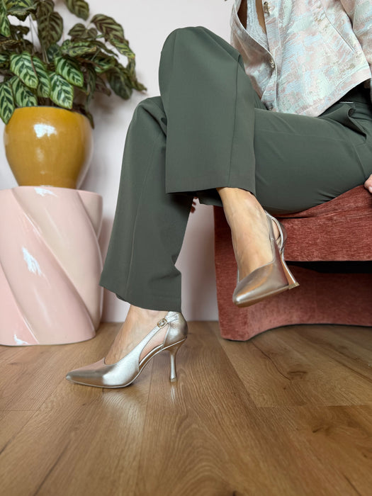 Decolletè Betty platino