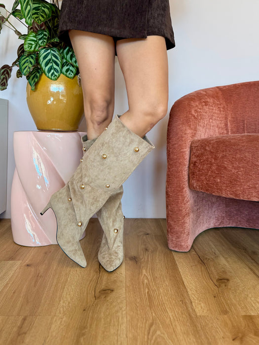 Stivale morbido Giody - BEIGE