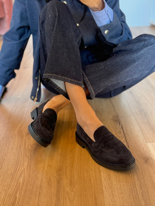 Mocassino blu HOLLY