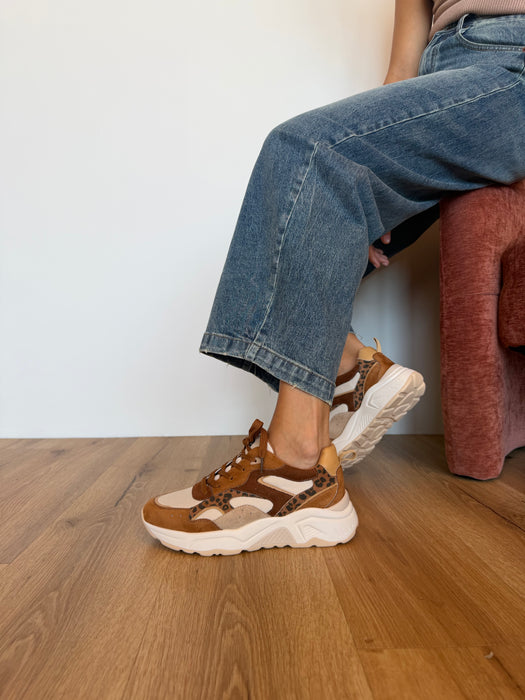 Sneakers camel QUEEN