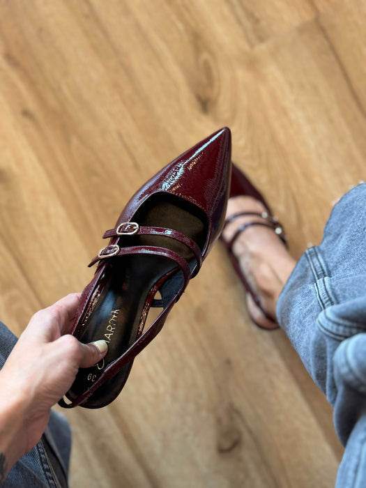 Slingback CHERRY