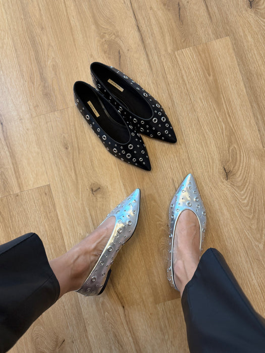 Ballerina occhielli ARGENTO