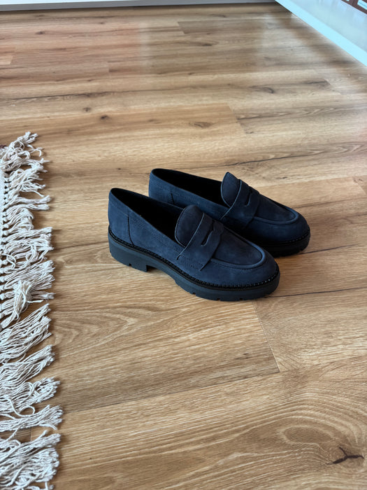 Mocassino DEBBY NABUK BLU