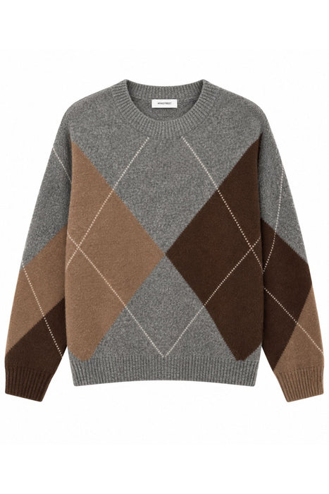 Maglione girocollo ROMBI - due colori