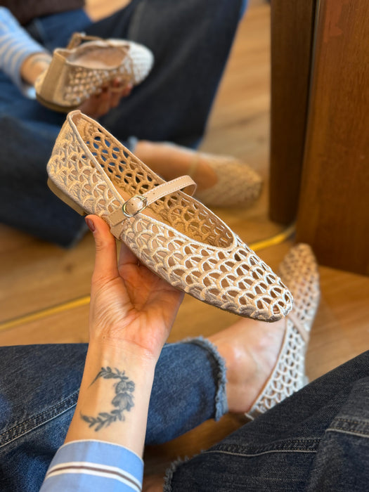 Ballerina intreccio RURU khaki