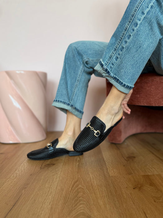 Mules intreccio NERO