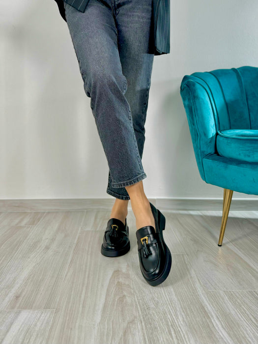 Mocassino Sarah nero