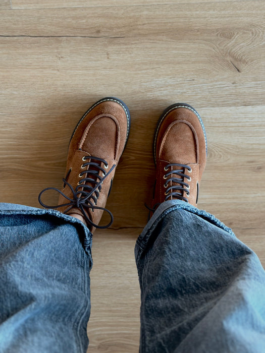 Stivaletto barca cognac