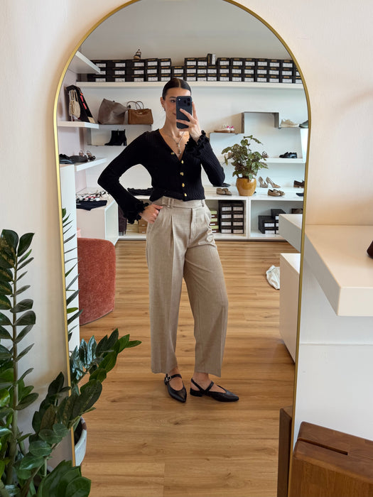 Pantalone carrot elegante